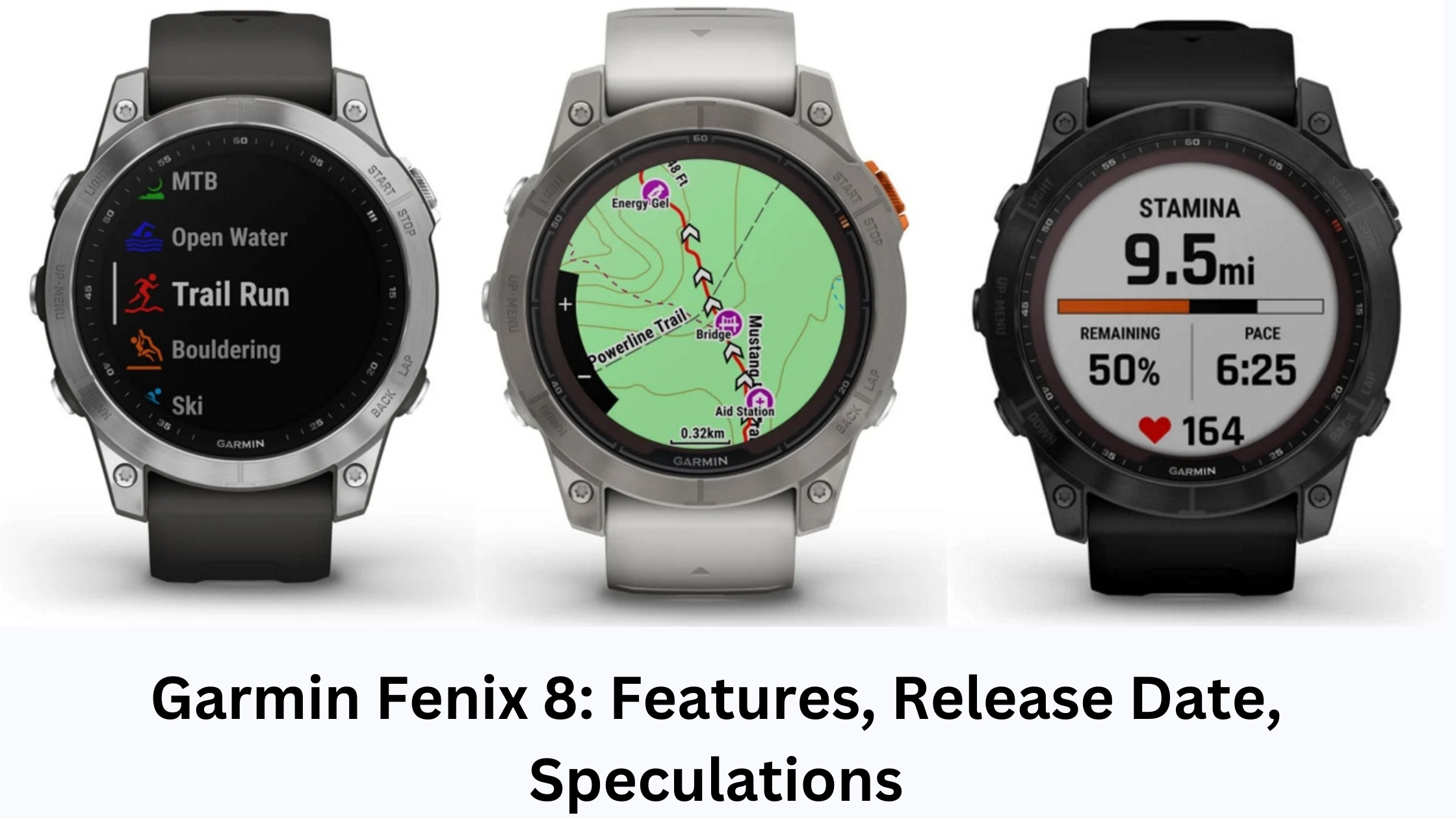 Garmin Fenix 8: Features, Release Date, Speculations